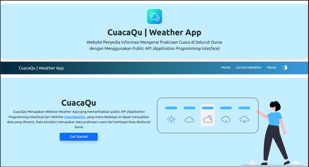 Image, Project CuacaQu | Weather App